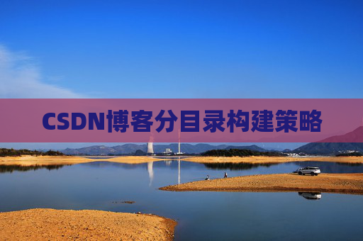 CSDN博客分目录构建策略